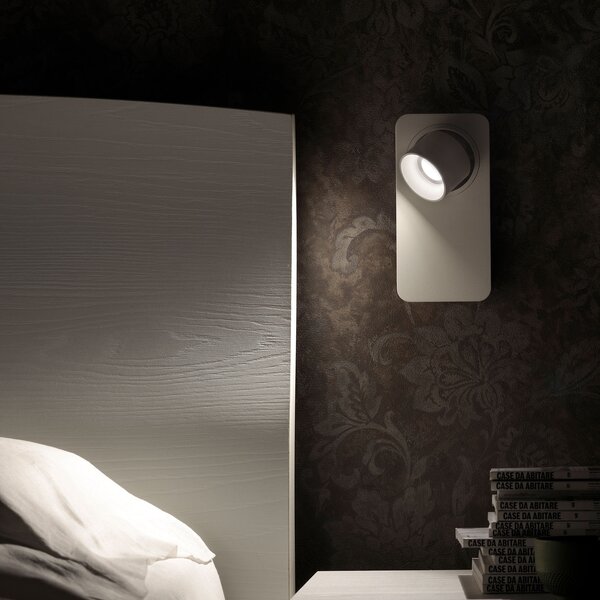 Linea Light Aplică de perete LED Beebo W, alb, Alb, Hol, Metal, Modern, Spot de perete