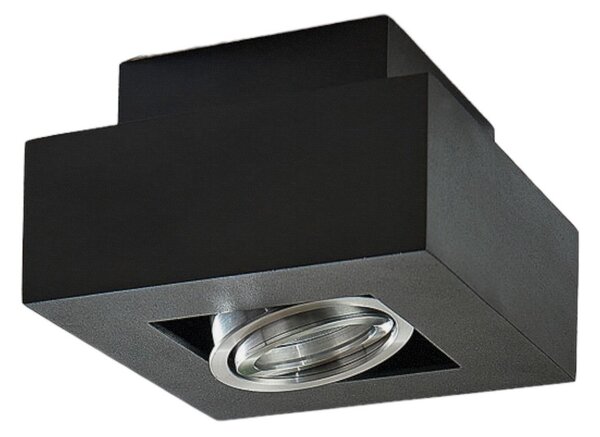 Plafoniere Arcchio, VINCE, reglabil, Negru, Zona coridorului, Aluminiu, Modern
