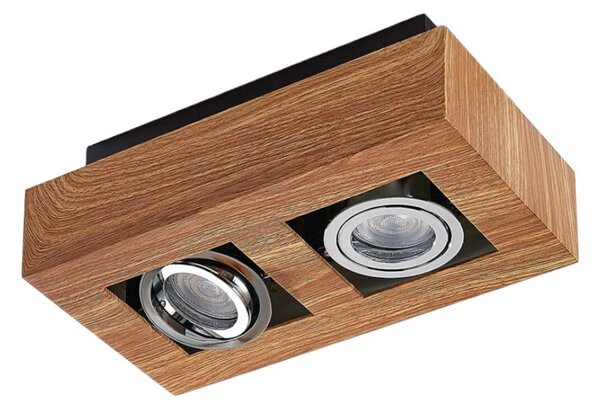 Plafoniere Arcchio, Vince, reglabil, Lemn, Zona coridorului, Aluminiu, Modern