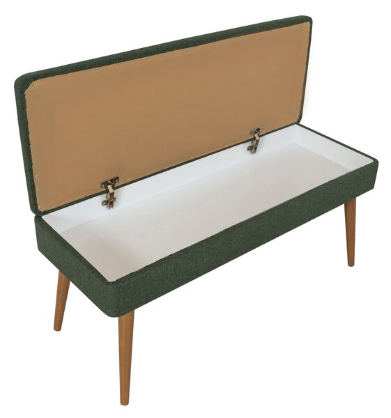 Mobilier pentru hol Feliz 501 (Stejar sonoma + Verde). 1089408