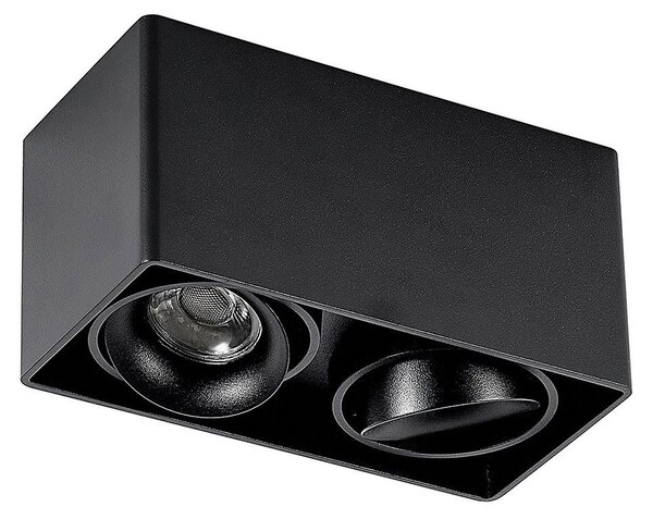 Plafoniere Arcchio, Kubika, reglabil, Negru, Zona coridorului, Metal, Modern