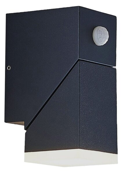 Lampă de Exterior Lindby, Sally, Negru, Balcon, Aluminiu, Modern