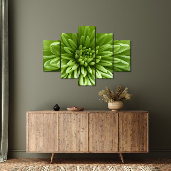 Tablou - Imagine macro a unei plante (150x105 cm)