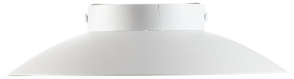 Lucide Plafonieră cu LED Foskal în alb, Ø 21,5 cm, Alb, Camera de zi / sufragerie, Metal, Modern