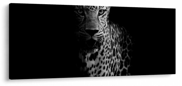 Tablou - Portret de leopard (120x50 cm)