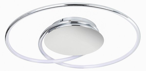 Plafoniere Lindby, Joline, Metalic, Camera de zi, Metal, Modern