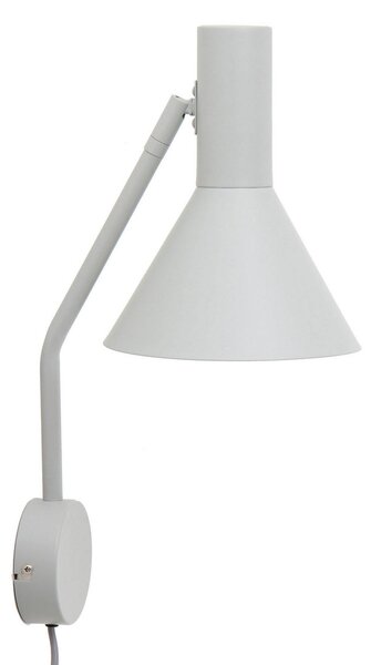 Lampă de perete FRANDSEN, Lyss, reglabil, Gri, Camera de zi, Metal, Design