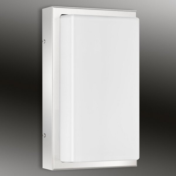 LCD Aplică LED pentru exterior Julea, oțel inoxidabil, sticlă, Metalic, Metal, Modern