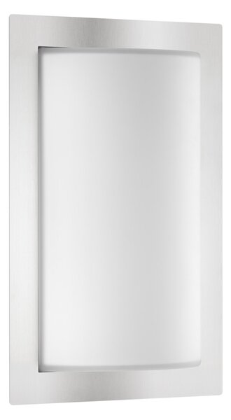 LCD Aplică LED pentru exterior Luis, oțel inoxidabil, senzor de mișcare, Metalic, Metal, Modern
