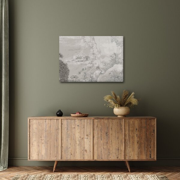 Tablou - Peisaj chinezesc (70x50 cm)