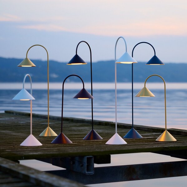 Lămpi de exterior FRANDSEN, Grasp, reglabil, Negru, Balcon, Metal, Design