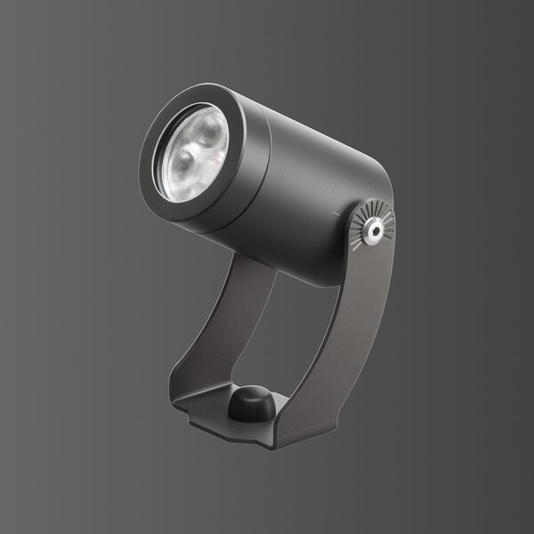 LCD Spot LED pentru exterior 1446LED, grafit, 30°, Gri, Metal, Modern
