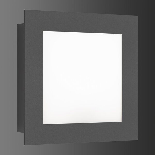 LCD Aplică LED exterior 3007LEDSEN detector de mișcare, Gri, Metal, Modern