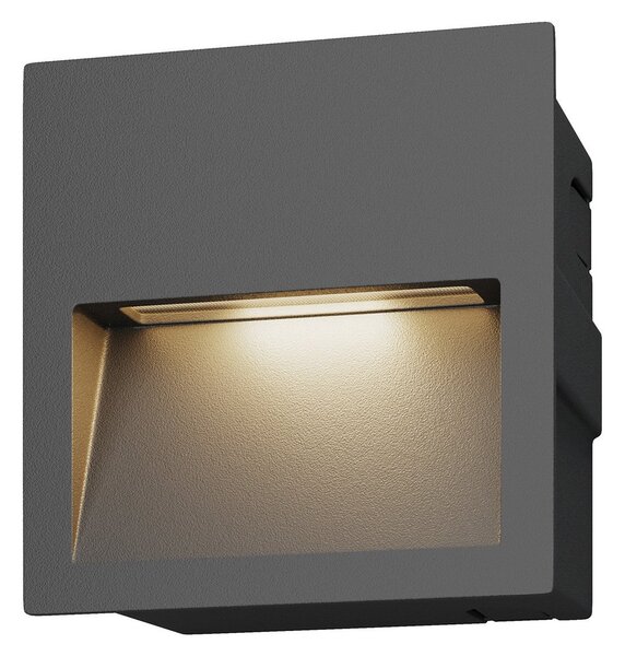 Loya Square Spoturi Exteriorul Încastrat IP54 Dark Grey