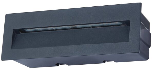Lămpi de exterior Lucande, Loya, Negru, Terasă, Aluminiu, Modern
