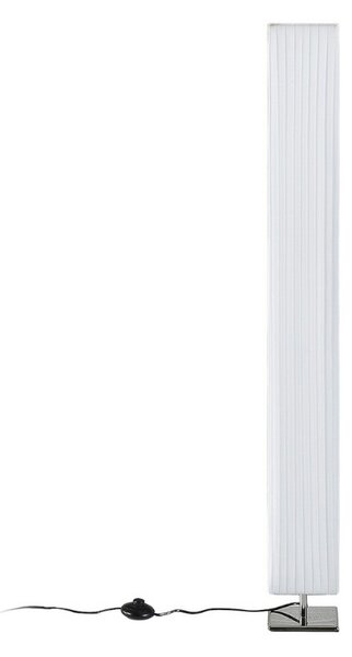 Lampadar Lindby, Janno, Alb, Camera de zi, Țesătură / Textil, Modern