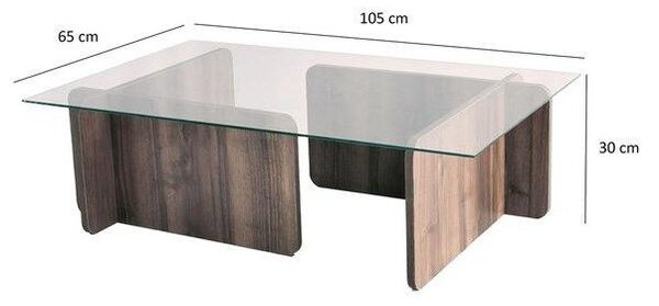 Măsuță de cafea Elizei 2 (nuc). 1089539