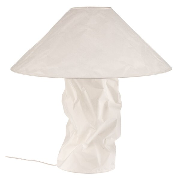 Lampă de masă Ingo Maurer, Lampampe, Alb, Camera de zi, Hârtie / Carton, Design