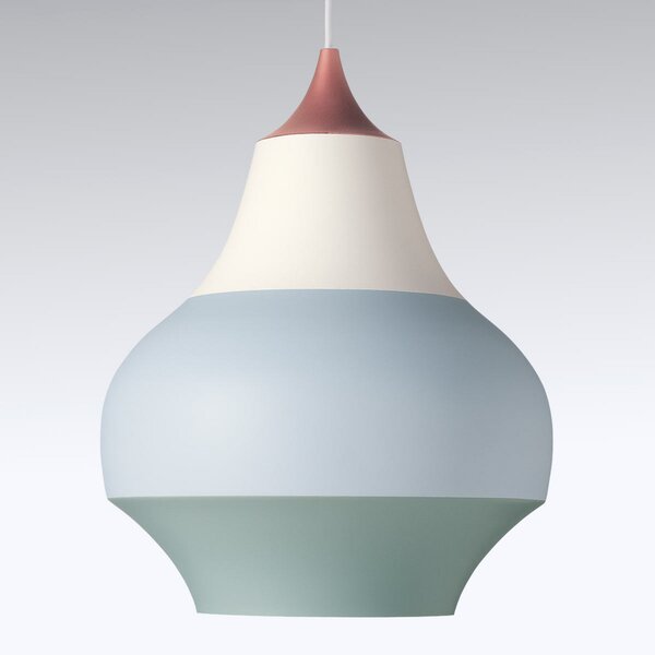 Louis Poulsen Cirque, lampă susp. designer, 38 cm, reglabil, Multicolor, Camera de zi / sufragerie, Metal, Design