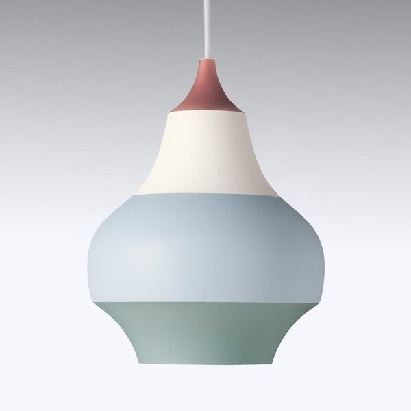 Louis Poulsen Cirque, lampă susp. designer, 22 cm, reglabil, Multicolor, Camera de zi / sufragerie, Metal, Design