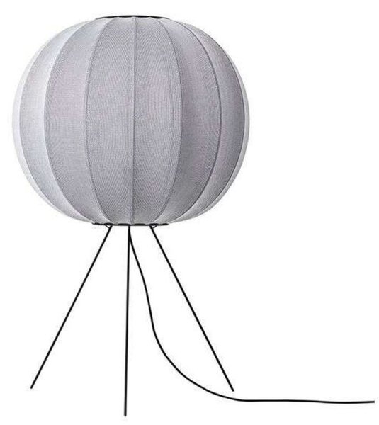 Knit-Wit 60 Round Lampadar Medium Silver - Made By Hand