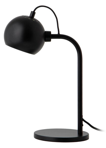 Lampă de masă FRANDSEN, Ball Single, Negru, Camera de zi, Metal, Design
