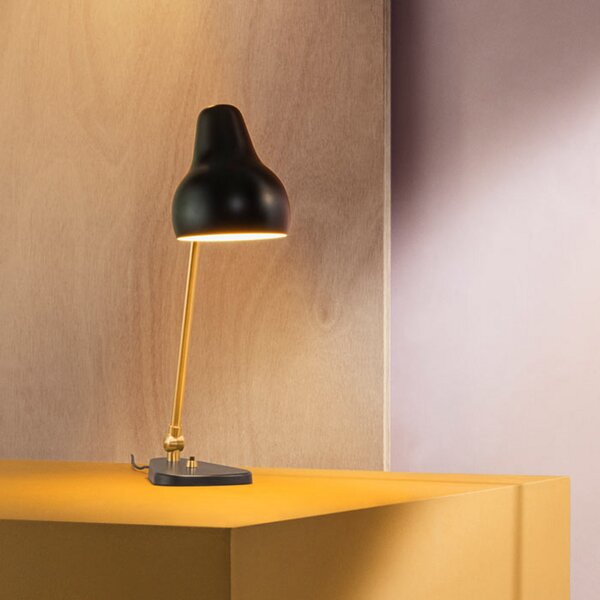 Louis Poulsen VL38 - lampă de masă LED, negru, Negru, Camera de zi / sufragerie, Metal, Design