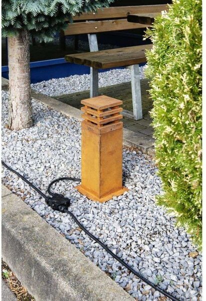 Lampă de Exterior SLV, Maro / Rugină, Terasă, Metal