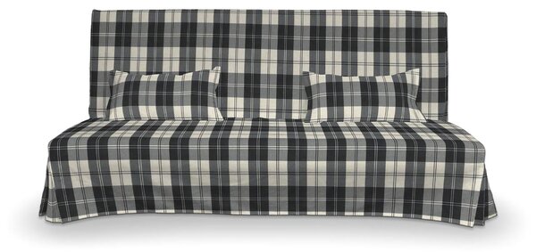 Husa canapea pat extensibila Beddinge culoare negru Țesătură împletitură, cu model