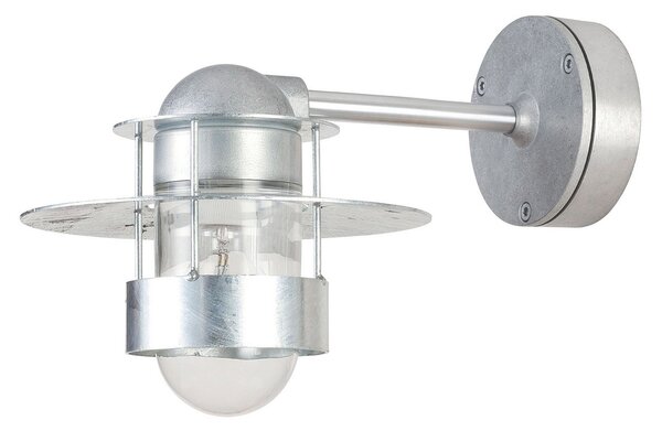 Louis Poulsen Aplică de exterior Albertslund, 41,5 cm, IP44, reglabil, Gri, Metal, Design