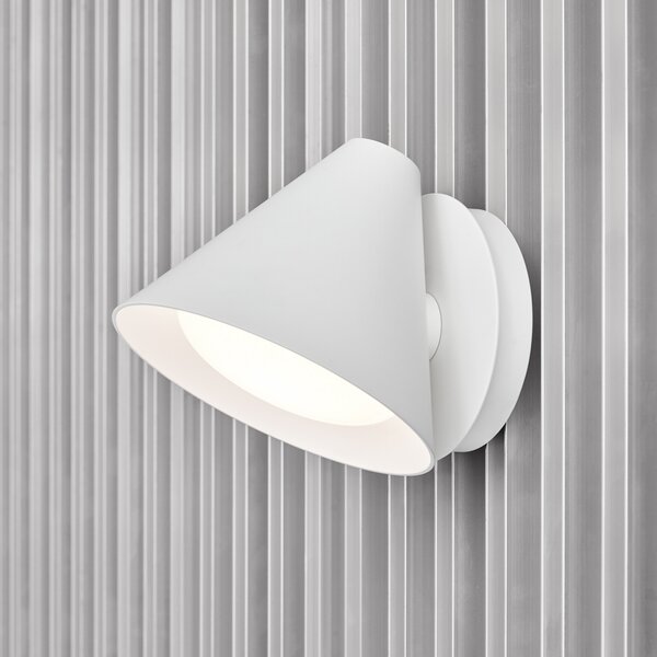 Louis Poulsen Keglen aplică perete dim-to-warm alb, reglabil, Alb, Camera de zi / sufragerie, Metal, Design