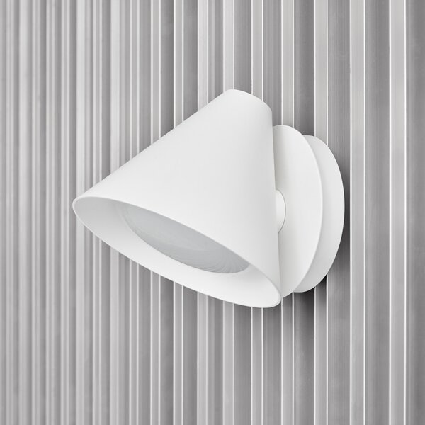 Louis Poulsen Keglen aplică perete dim-to-warm alb, reglabil, Alb, Camera de zi / sufragerie, Metal, Design