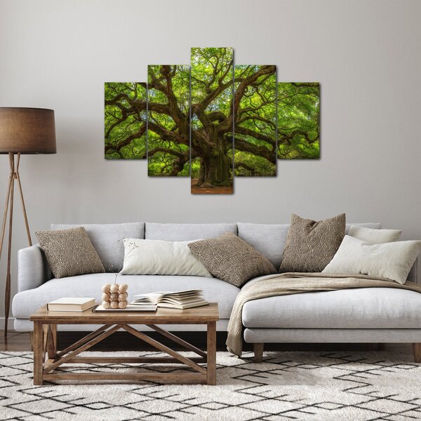 Tablou - Copac verde (150x105 cm)