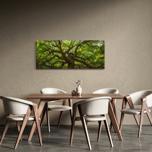 Tablou - Copac verde (120x50 cm)