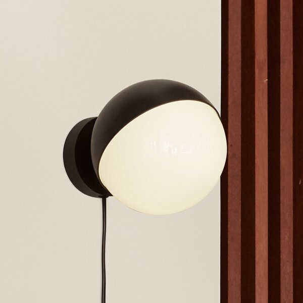Louis Poulsen VL Studio aplică perete negru cablu, Negru, Hol, Metal, Design