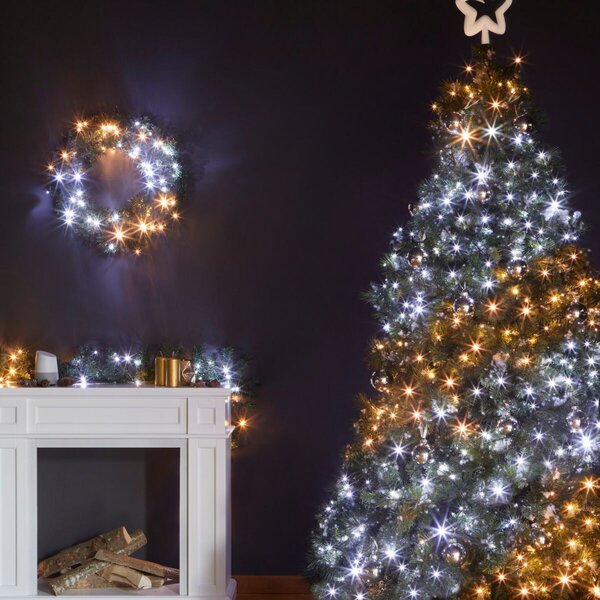 Twinkly Ghirlandă luminoasă LED Twinkly CCT, 250-fl. 20 m negru, reglabil, Negru, Plastic