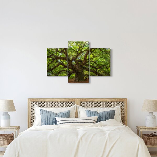 Tablou - Copac verde (90x60 cm)