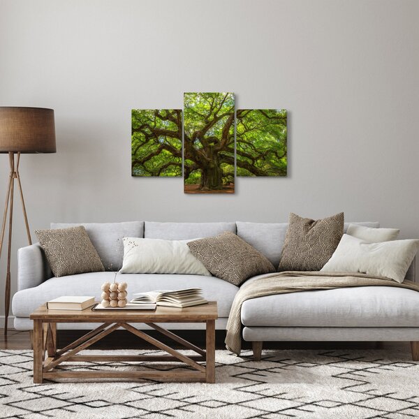 Tablou - Copac verde (90x60 cm)