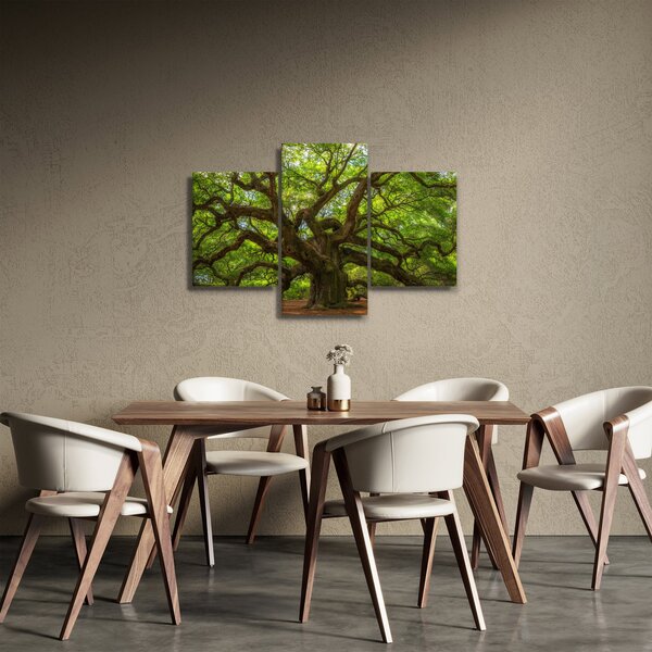 Tablou - Copac verde (90x60 cm)