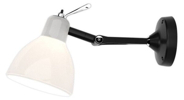 Lampă de perete Rotaliana, Luxy H0 Glam, reglabil, Negru, Camera de zi, Metal, Design
