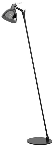 Lampadar Rotaliana, Luxy F0 Glam, Negru, Camera de zi, Metal, Design