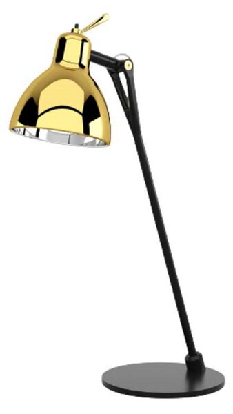 Lampă de masă Rotaliana, Auriu / Alamă, Metal