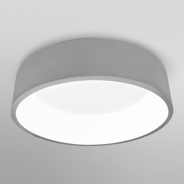LEDVANCE SMART+ WiFi Orbis Cylinder CCT 45cm gri, reglabil, Gri, Camera de zi / sufragerie, Plastic, Modern