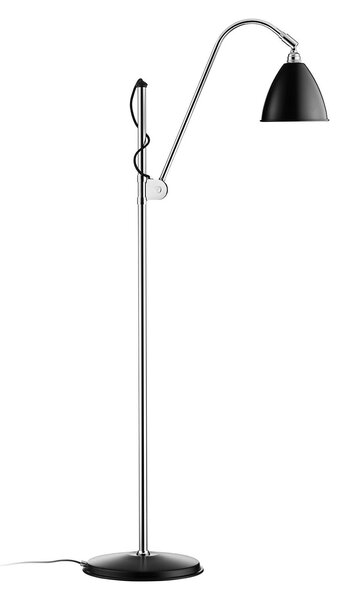 Lampadar GUBI, Bestlite, Negru, Camera de zi, Metal, Design