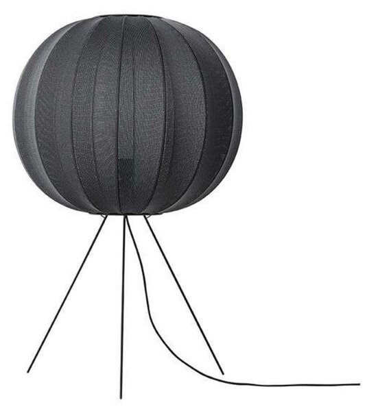 Knit-Wit 60 Round Lampadar Medium Black - Made By Hand