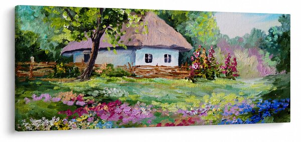 Tablou - Cabană (120x50 cm)