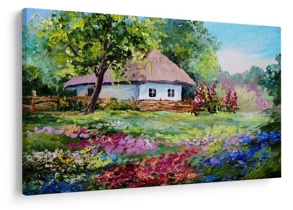 Tablou - Cabană (90x60 cm)
