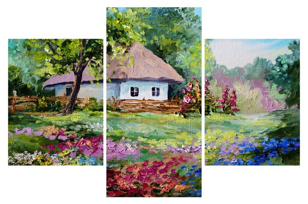 Tablou - Cabană (90x60 cm)