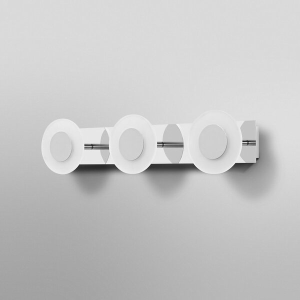 LEDVANCE SMART+ WiFi Orbis Wall Wave IP44 3, reglabil, Metalic, Baie, Plastic, Modern, Priză de perete sus / jos