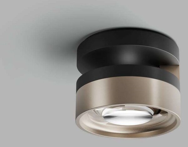 Plafoniere LIGHT-POINT, reglabil, Negru, Camera de zi, Aluminiu